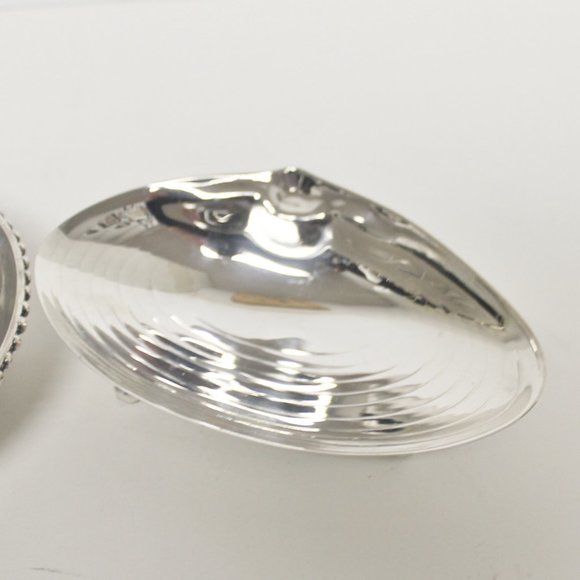 Sterling Silver Jewelry - Vintage Sterling Silver Jewelry Trinket Dish Bowl